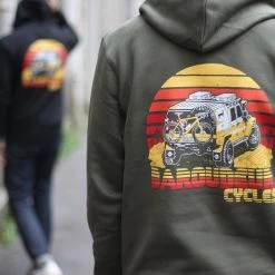 Sweat à Capuche Baroudeur Cycles Évasion