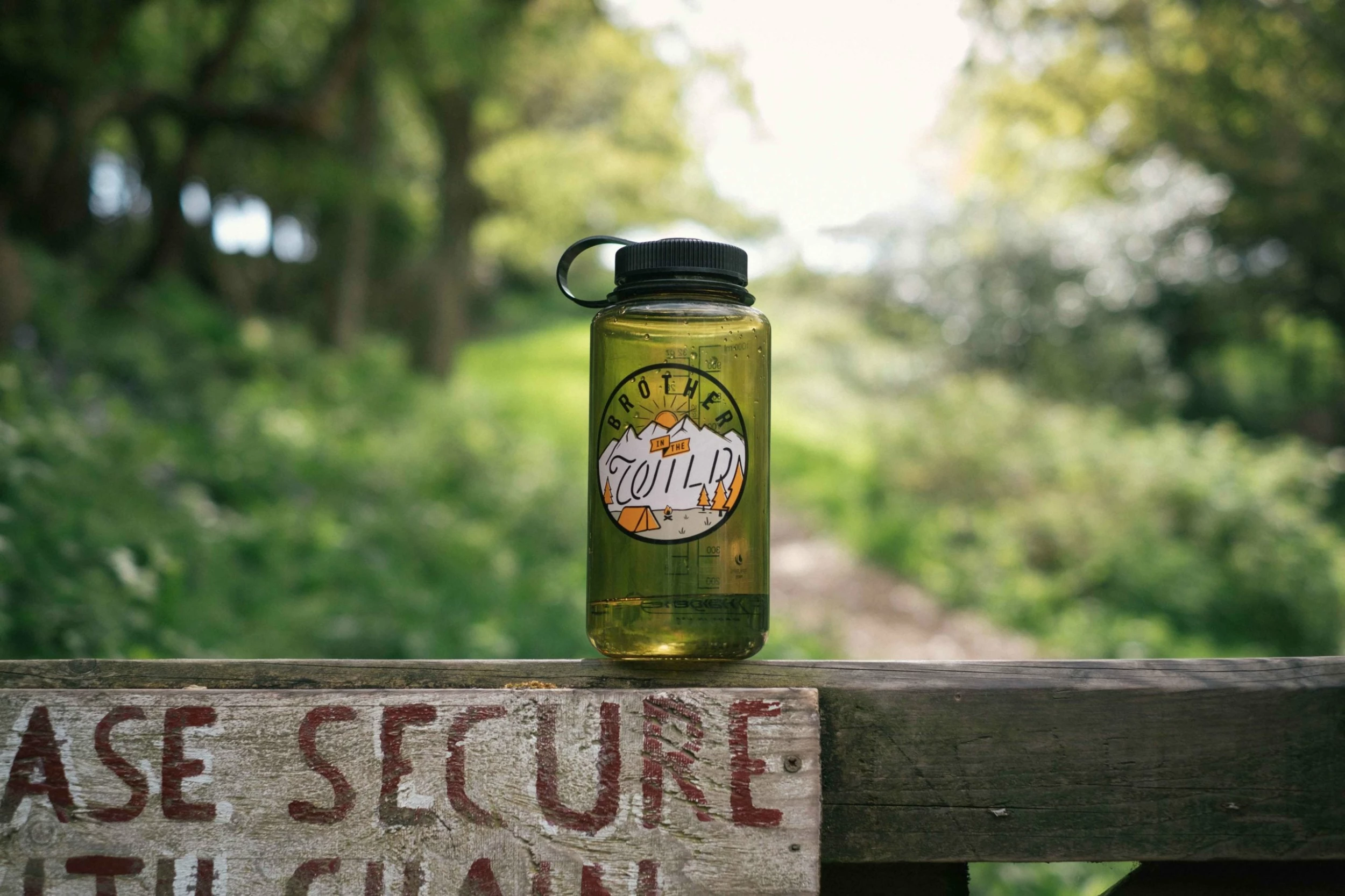 Bidon Brother Cycles BITW Nalgene 1L – Image 3