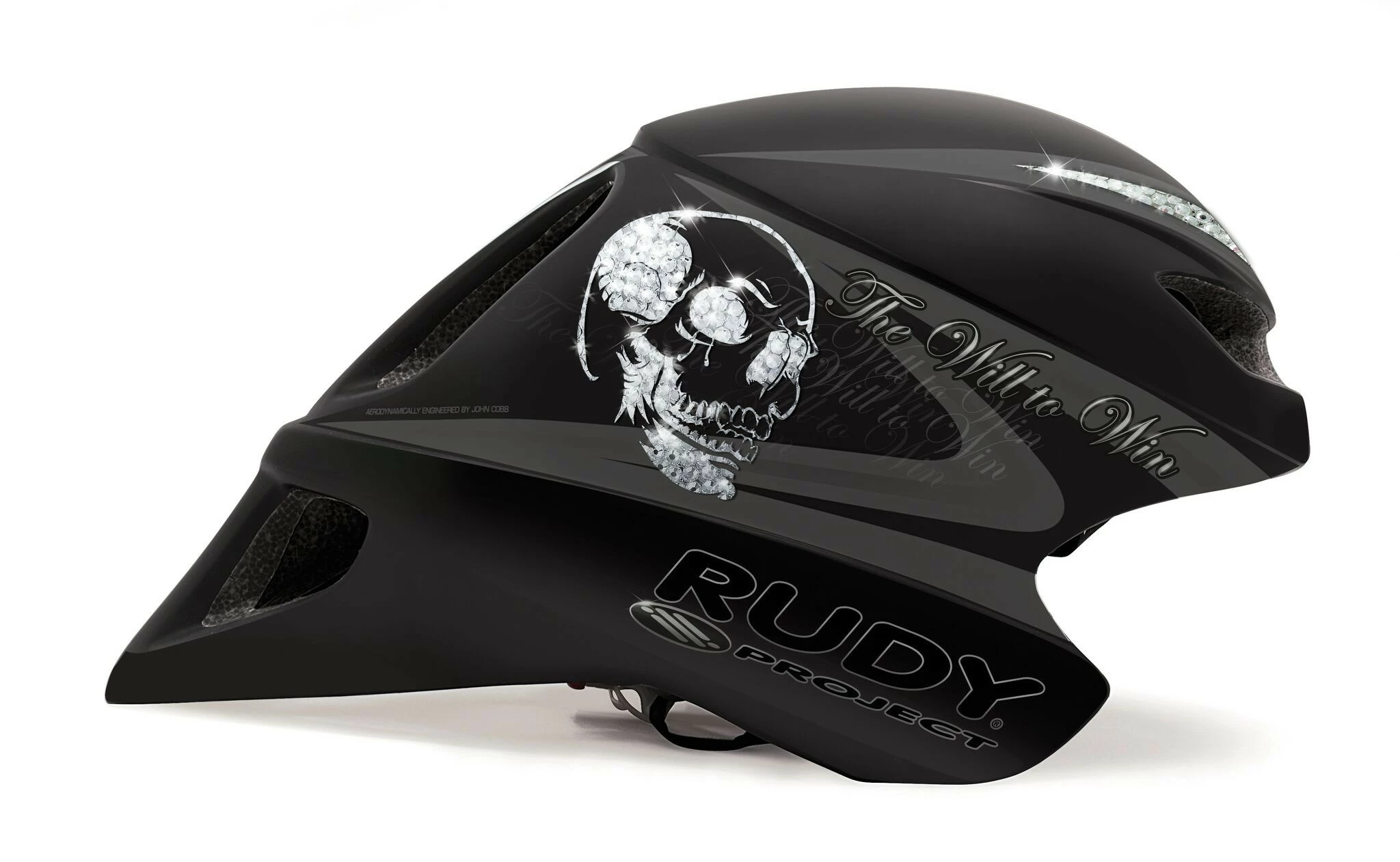 Casque Chrono Triathlon Rudy Project Wingspan édition Limité BLACK DIAMONDS – Image 2
