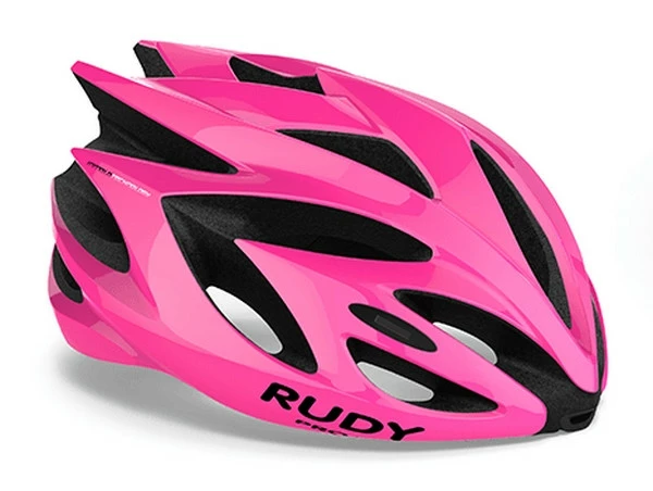Casque Vélo De Route Et VTT Rudy Project Rush Rose Fluo