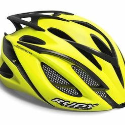 Casque Vélo De Route Et VTT Rudy Project Racemaster Jaune Fluo
