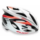 Casque Vélo De Route Et VTT Rudy Project Rush Blanc Rouge Fluo