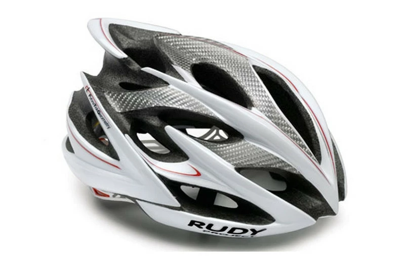 Casque Vélo De Route Et VTT Rudy Project Windmax Blanc Argent Brillant – Image 2