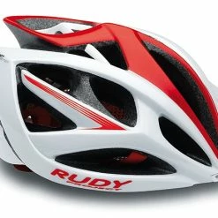 Casque Vélo De Route Et VTT Rudy Project Airstorm Blanc Rouge