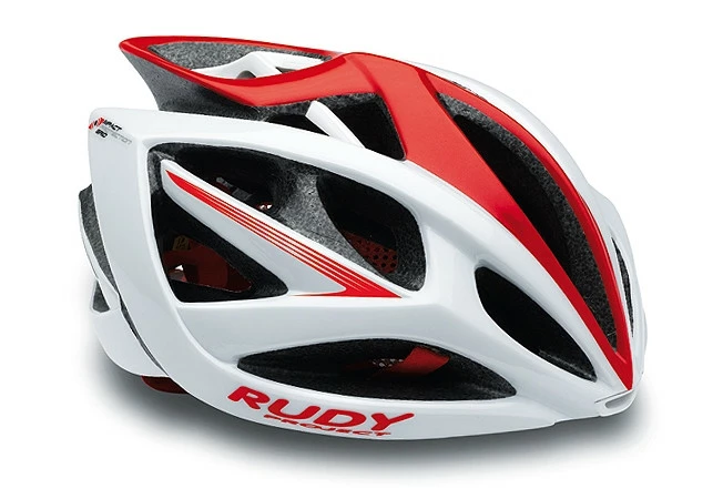 Casque Vélo De Route Et VTT Rudy Project Airstorm Blanc Rouge