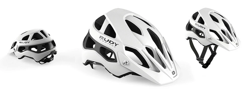 Casque Vélo VTT Enduro Rudy Project Protera Blanc Noir – Image 2