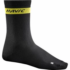 Chaussettes De Vélo Mavic Cosmic High Noires