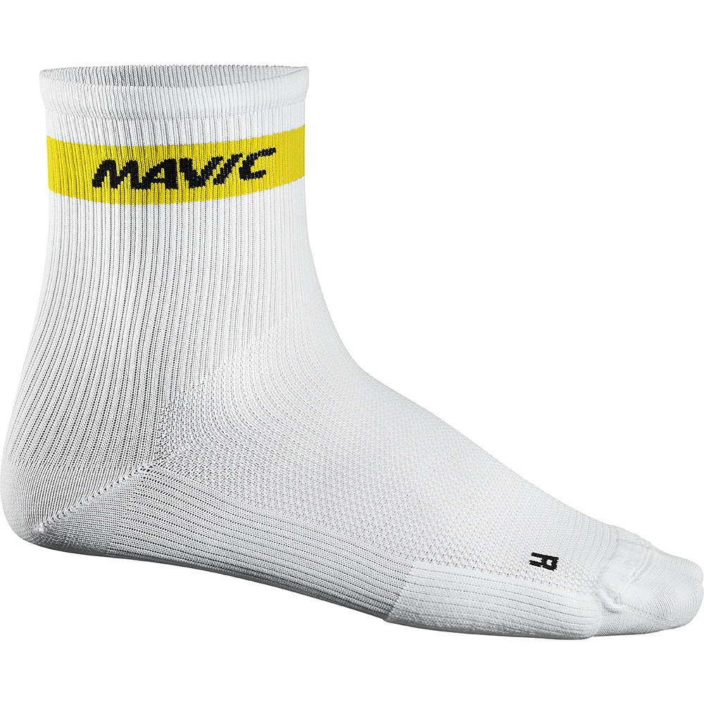 Chaussettes De Vélo Mavic Cosmic Medium Blanches