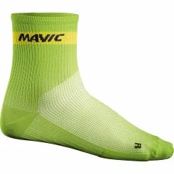 Chaussettes De Vélo Mavic Cosmic Medium Vertes