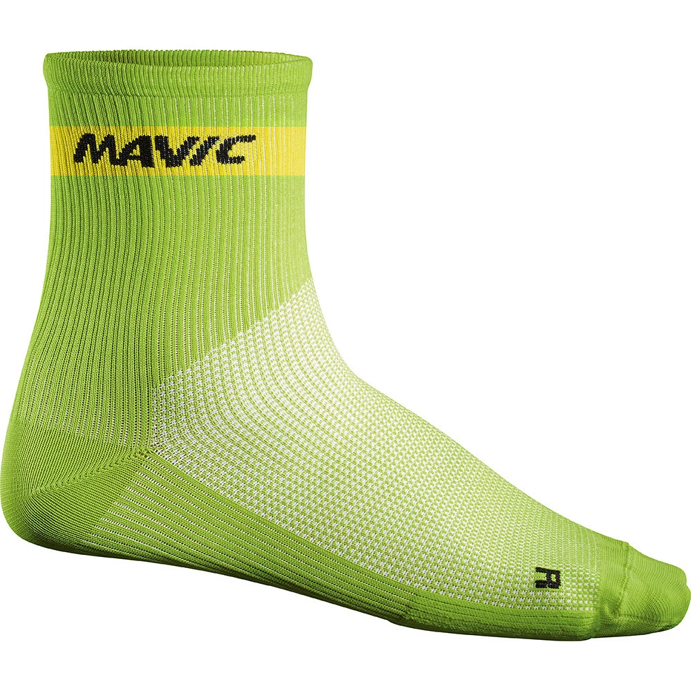 Chaussettes De Vélo Mavic Cosmic Medium Vertes