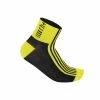 ZERO RH+ Chaussettes De Vélo Zero Rh Fuego 6 Sock Jaune Noir