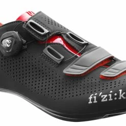 Chaussures Vélo De Route Fizik R4B Uomo Noir Rouge