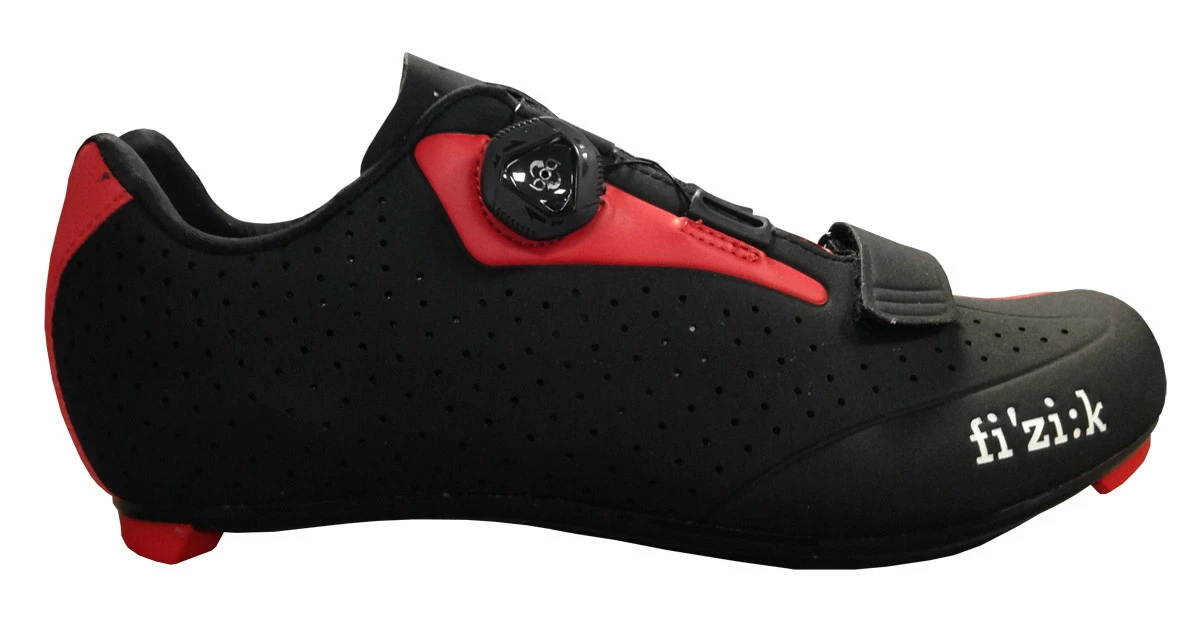 Chaussures Vélo Route Fizik R5B Uomo Noir Rouge