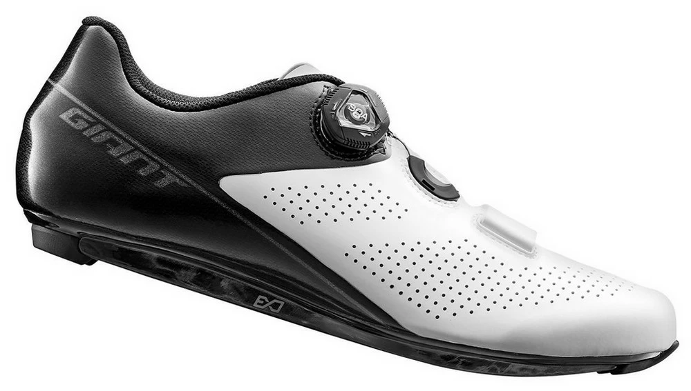 Chaussures Vélo De Route Giant Surge Elite HV Blanc Noir