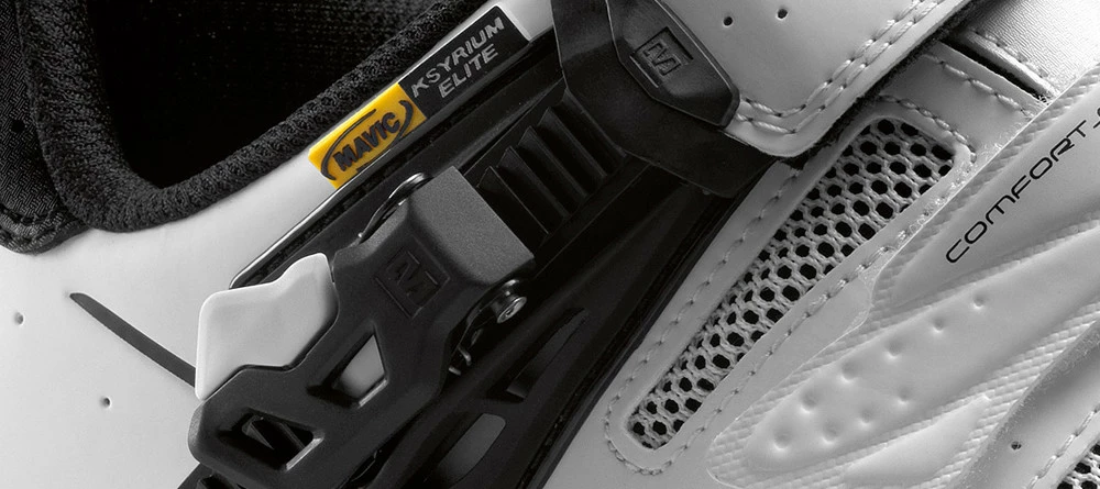 Chaussures Vélo De Route Mavic Ksyrium Elite Blanc Noir – Image 3