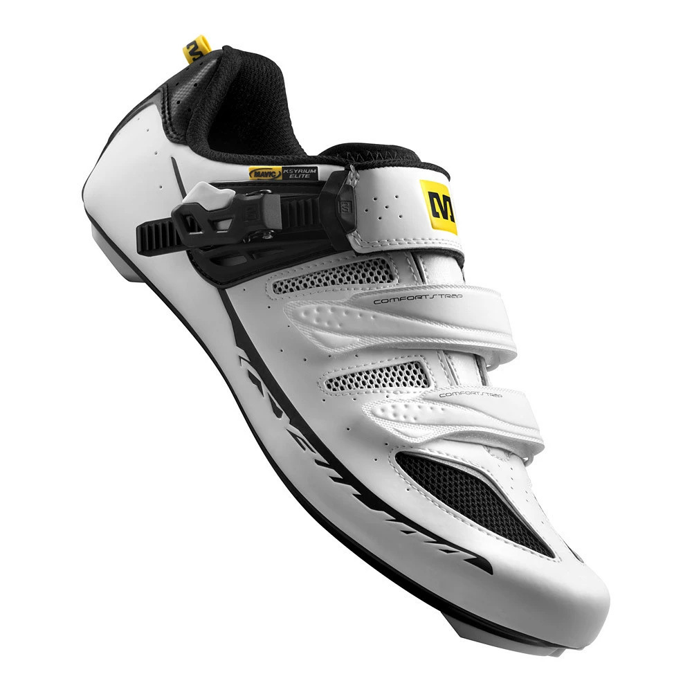 Chaussures Vélo De Route Mavic Ksyrium Elite Blanc Noir