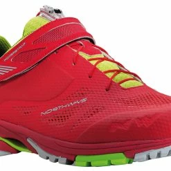 Chaussures Vélo VTT NorthWave Spider 2 Rouge Vert