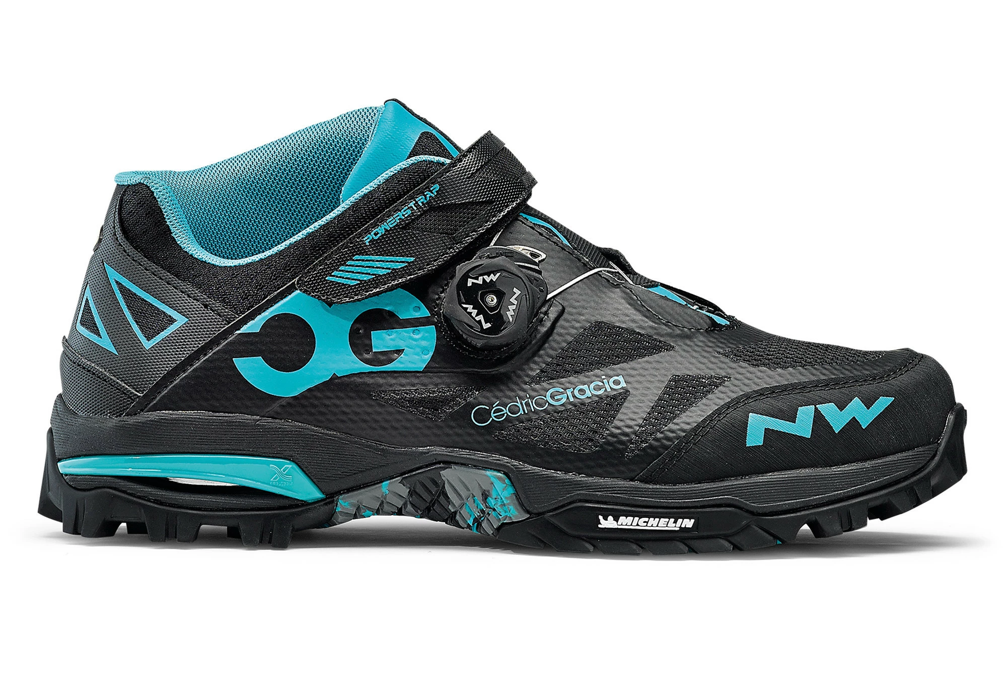 Chaussures Vélo VTT NorthWave Enduro Mid Noir Bleu
