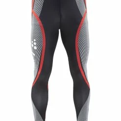Collant Ski De Fond Running Craft Race Noir Rouge Blanc