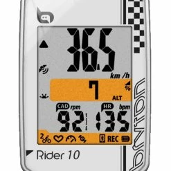 Compteur GPS Vélo De Route Et VTT Bryton Rider 10 Blanc