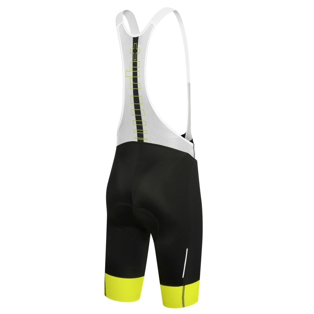 ZERO RH+ Cuissard De Vélo Zero Rh Hero Bibshorts Noir Blanc Jaune – Image 2