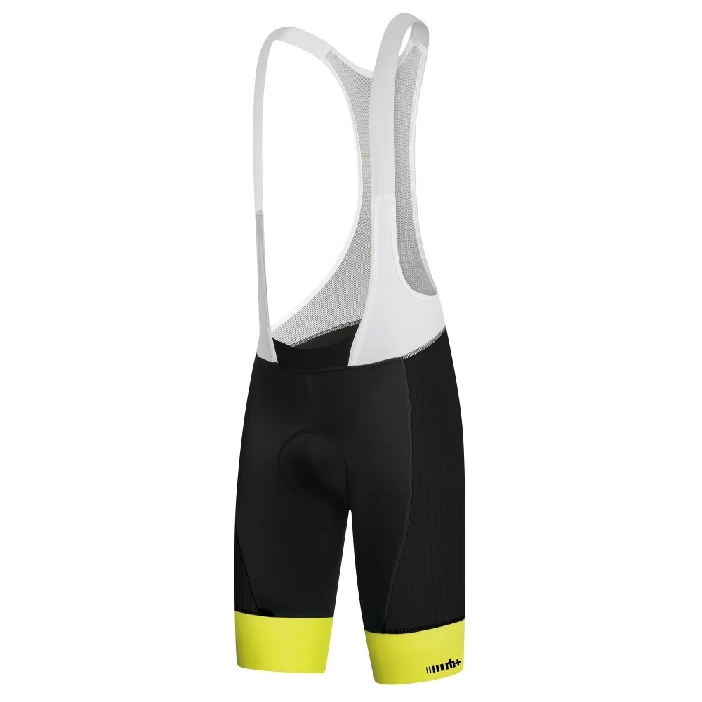 ZERO RH+ Cuissard De Vélo Zero Rh Hero Bibshorts Noir Blanc Jaune