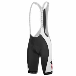 ZERO RH+ Cuissard De Vélo Zero Rh Logo Evo Bibshorts Noir Blanc Rouge