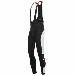 ZERO RH+ Cuissard Vélo Route Zero RH Vertical Bibtight Hiver Noir Blanc