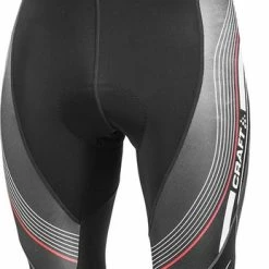 Cuissard Vélo Hiver Craft Perf Grand Tour Noir Blanc Rouge
