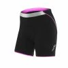 ZERO RH+ Cuissard De Vélo Zero Rh Fusion W Shorts Dame Noir Rose