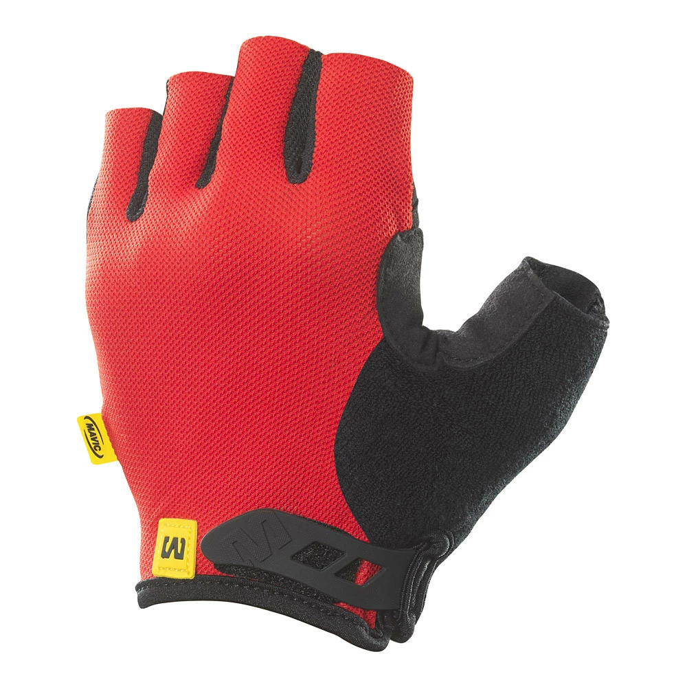 Gants De Vélo Mavic Aksium Glove Rouge Noir