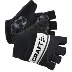 Gants De Vélo Craft Classic Mitaine Noir Blanc
