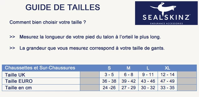 Chaussettes Vélo Sealskinz Mi Epaisses Mi Mollet 2015 étanches – Image 5