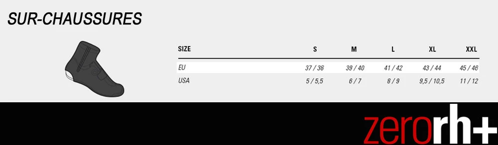 ZERO RH+ Sur Chaussures Vélo Zero Rh Grifon Hiver Noir Rouge étanches – Image 2