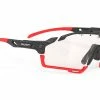 Lunettes Vélo Rudy Project Cutline Carbonium ImpactX2 VRouge Bumpers Rouge