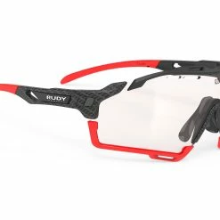 Lunettes Vélo Rudy Project Cutline Carbonium ImpactX2 VRouge Bumpers Rouge