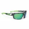 Lunettes Vélo Rudy Project Sintryx Ice Graphite Polarisés Multilaser Vert