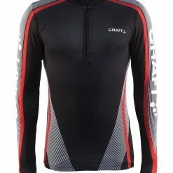 Maillot Ski De Fond Craft Race Noir Rouge Blanc