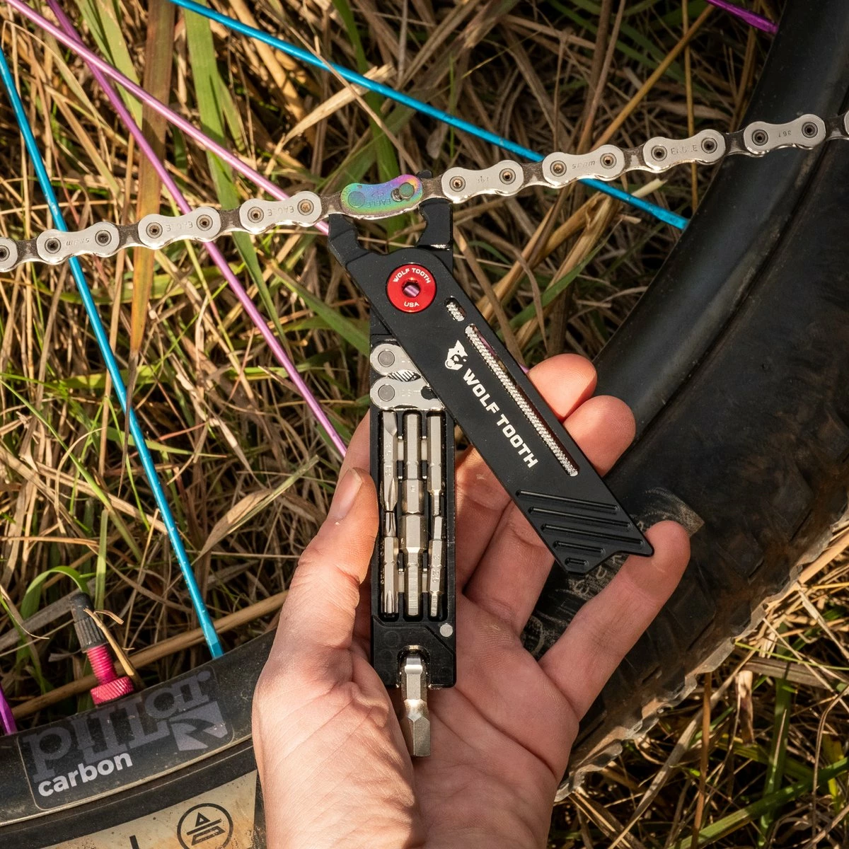 Wolf-tooth Multitool Wolf Tooth 8-Bit Pack Pliers Ultra-light – Image 4