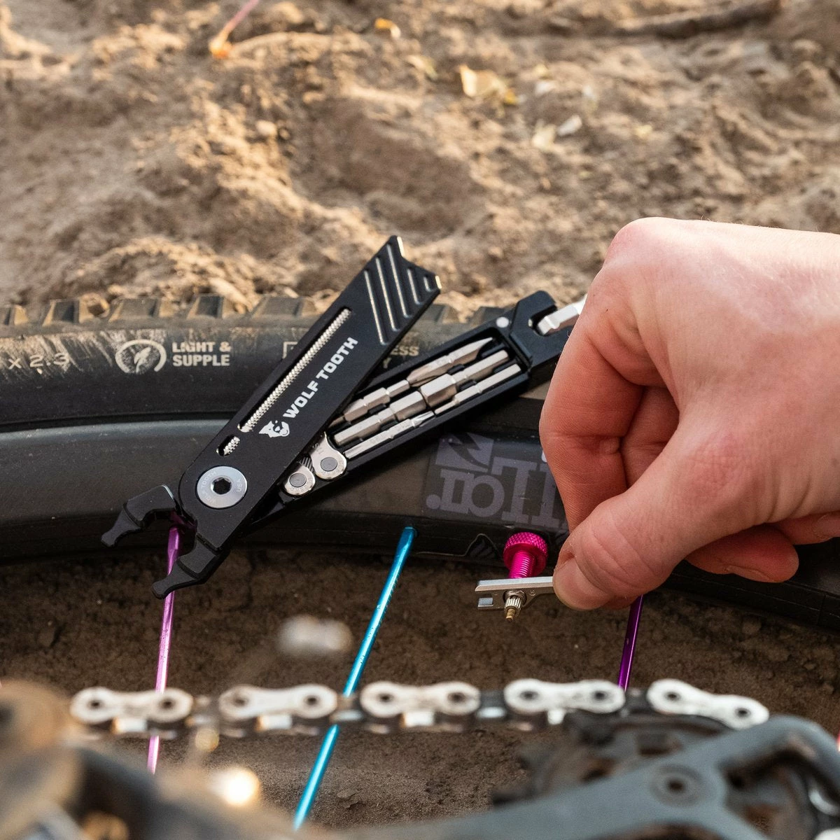 Wolf-tooth Multitool Wolf Tooth 8-Bit Pack Pliers Ultra-light – Image 6