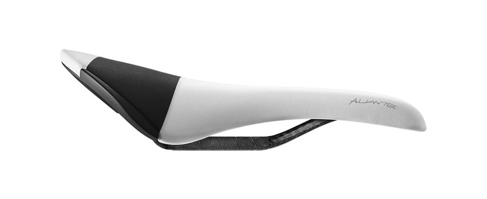 Selle Vélo Route Et VTT Fizik Aliante R3 Braided Blanc Gris Rouge