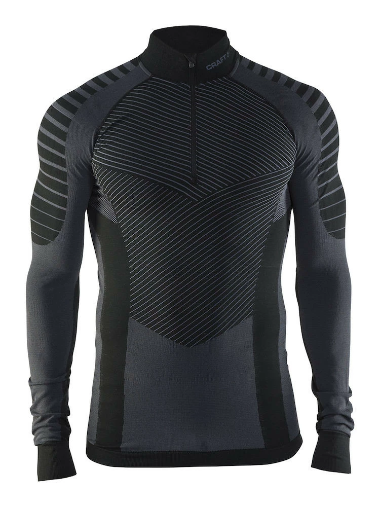 Sous Vêtement Technique Craft Be Active Intensity Col Zip Noir Granite