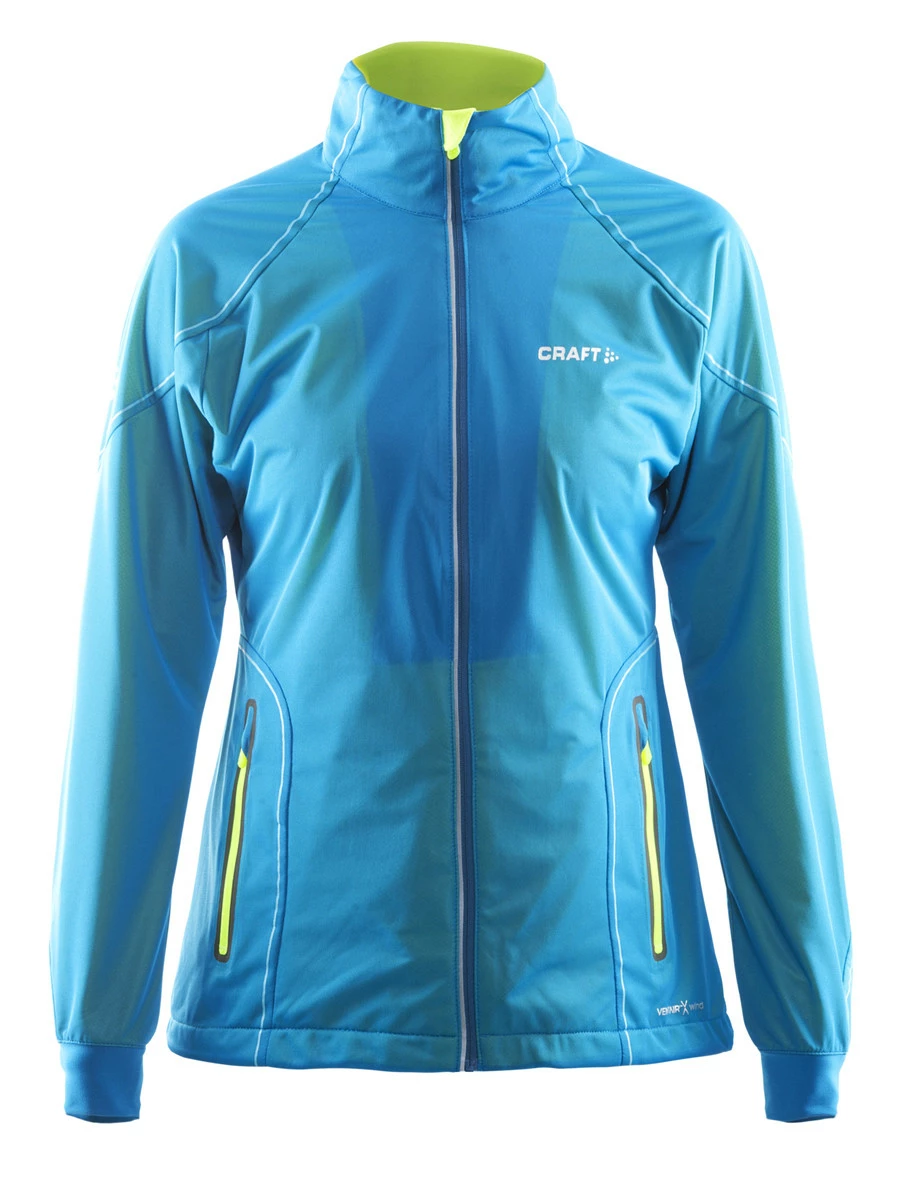 Veste Ski De Fond Craft High Function Dame Bleu Jaune