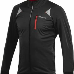 Veste Vélo De Route Craft Performance Tempête Noir Rouge