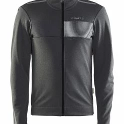 Veste Vélo Hiver Craft Verve Glow Anthracite Noir